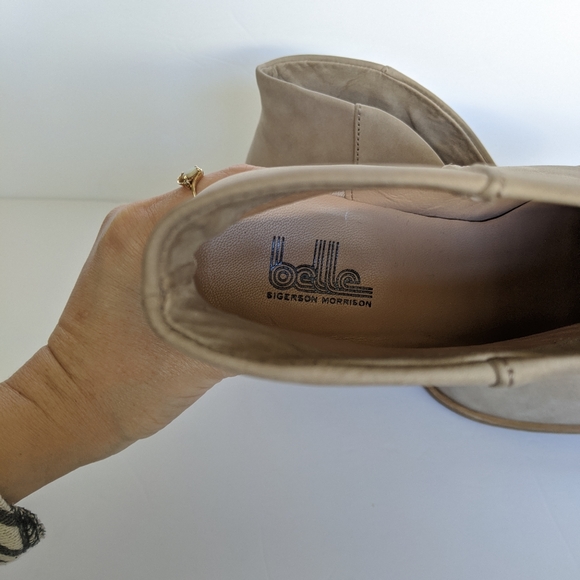 SOLD:::: ANTHROPOLOGIE Belle Sigerson Morrison Suede Ankle Boot Size 8 ::::SOLD - Picture 3 of 5